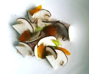 photo d'une assiette dressée